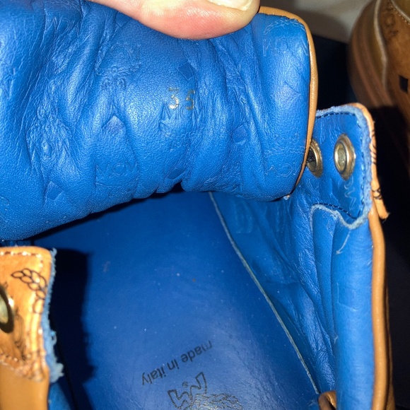 MCM Visetos Womens Sneakers - Picture 6 of 9